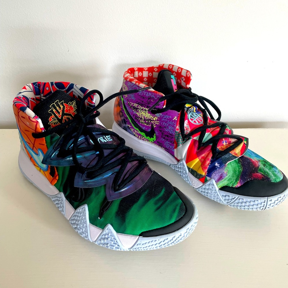 Nike Kyrie basketball shoes, size 8.5